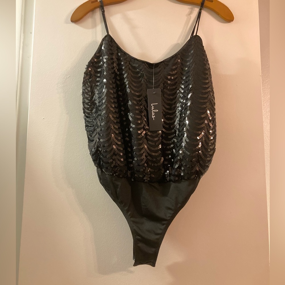 Lulu’s Black Bodysuit